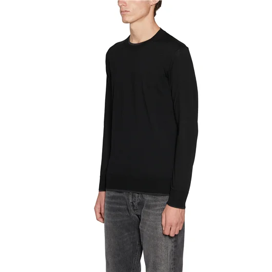 PAOLO PECORA MAGLIA GIROCOLLO IN LANA