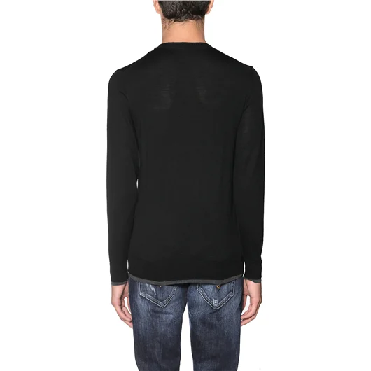 PAOLO PECORA MAGLIA GIROCOLLO IN LANA