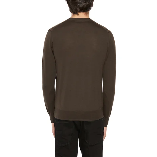 PAOLO PECORA MAGLIA GIROCOLLO IN LANA