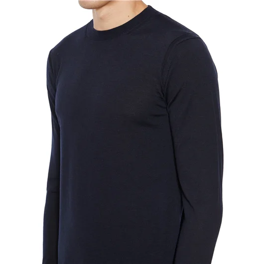 PAOLO PECORA MAGLIA GIROCOLLO IN LANA