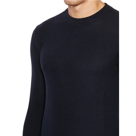 PAOLO PECORA MAGLIA GIROCOLLO IN LANA