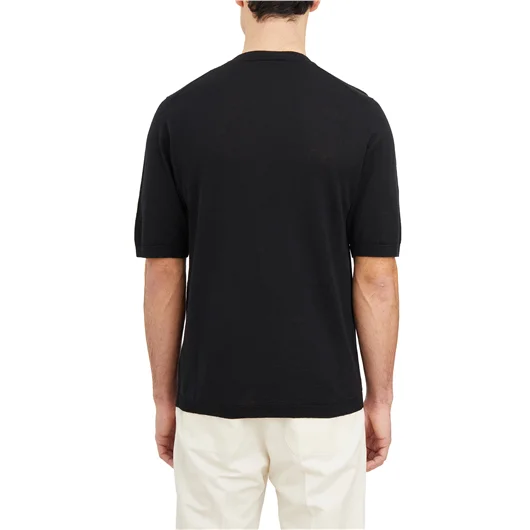 PAOLO PECORA MAGLIA IN LINO E COTONE