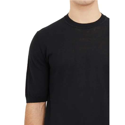 PAOLO PECORA MAGLIA IN LINO E COTONE