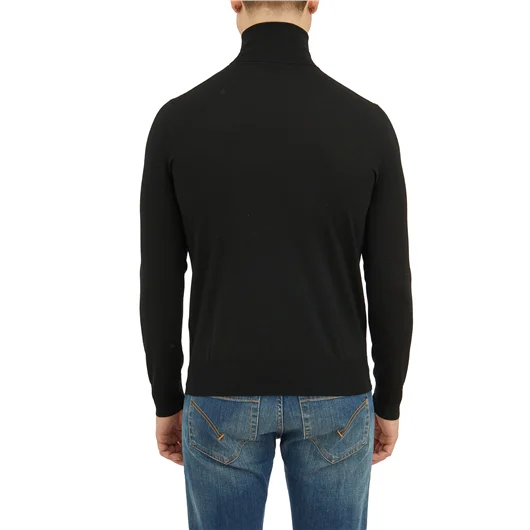 PAOLO PECORA MAGLIA LUPETTO IN LANA