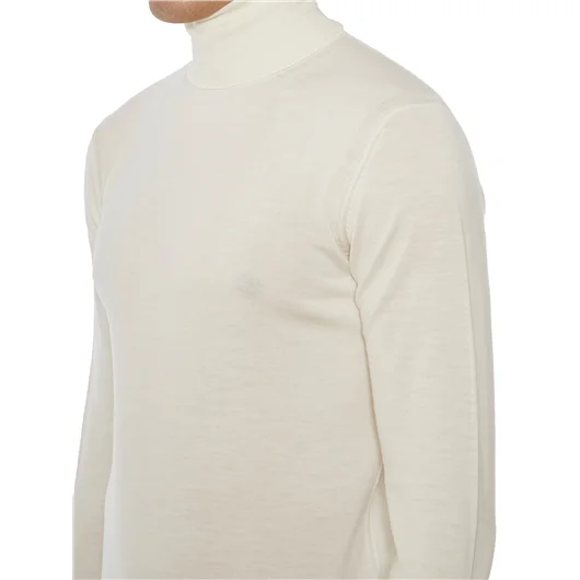 PAOLO PECORA MAGLIA LUPETTO IN LANA