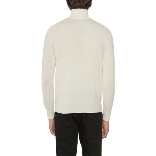 PAOLO PECORA MAGLIA LUPETTO IN LANA