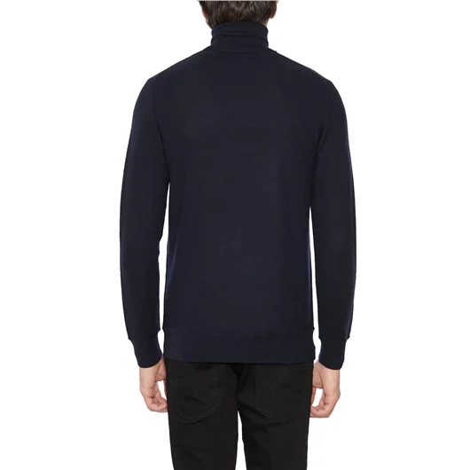 PAOLO PECORA MAGLIA LUPETTO IN LANA