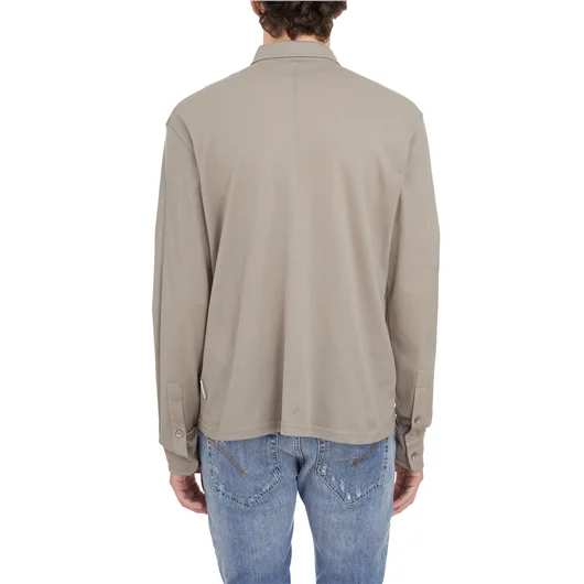 PAOLO PECORA POLO M/L IN COTONE