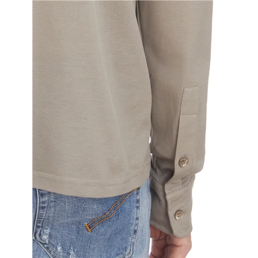 PAOLO PECORA POLO M/L IN COTONE