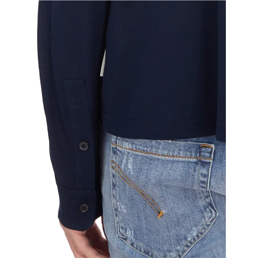 PAOLO PECORA POLO M/L IN COTONE