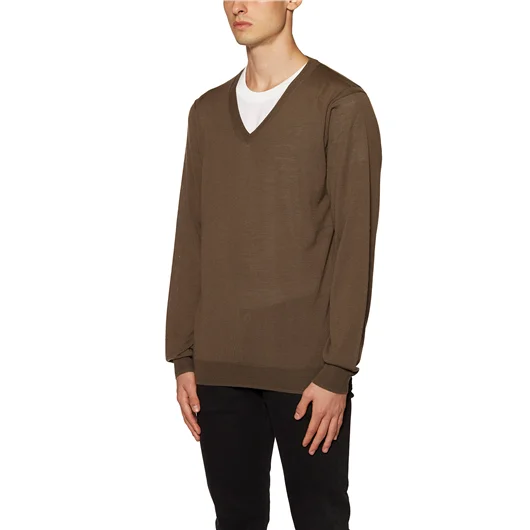 PAOLO PECORA SCOLLA A V IN LANA MERINOS