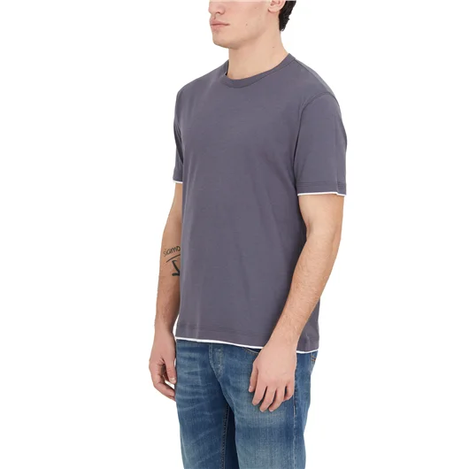 PAOLO PECORA T-SHIRT GIROCOLLO IN JERSEY