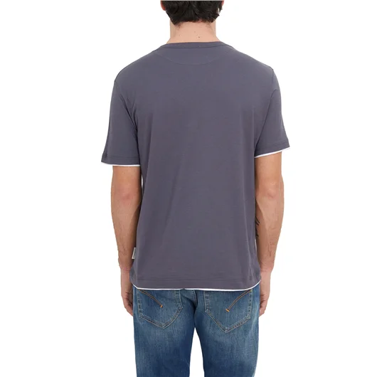 PAOLO PECORA T-SHIRT GIROCOLLO IN JERSEY