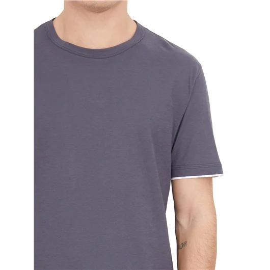 PAOLO PECORA T-SHIRT GIROCOLLO IN JERSEY