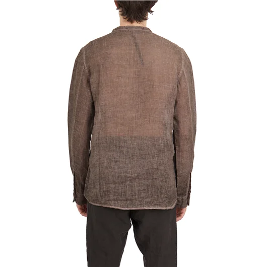 POEME BOHEMIEN CAMICIA COREANA IN LINO