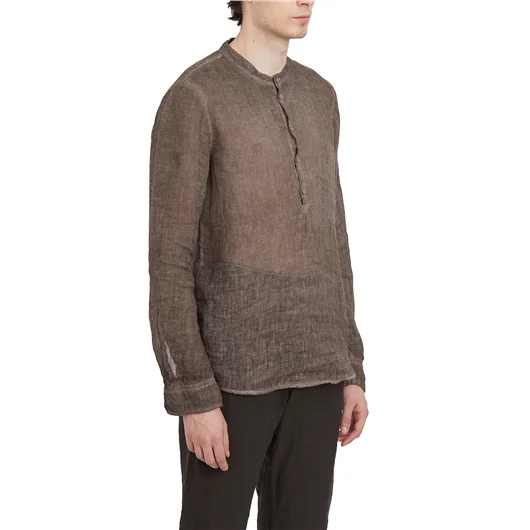 POEME BOHEMIEN CAMICIA SERAFINO IN LINO