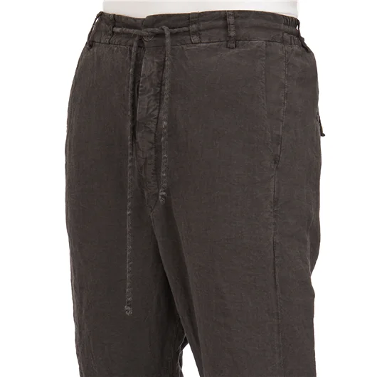 POEME BOHEMIEN PANTALONE LARGO IN LINO