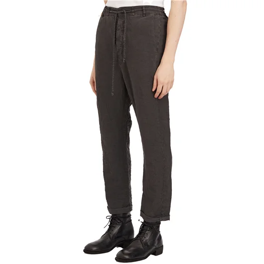 POEME BOHEMIEN PANTALONE LARGO IN LINO