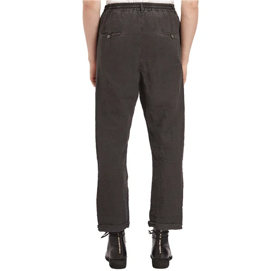 POEME BOHEMIEN PANTALONE LARGO IN LINO