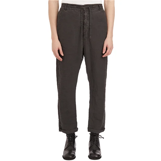 POEME BOHEMIEN PANTALONE LARGO IN LINO