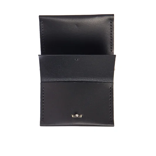 WERKSTATT:MUNCHEN PORTACARTE CON DETTAGLIO IN ARGENTO