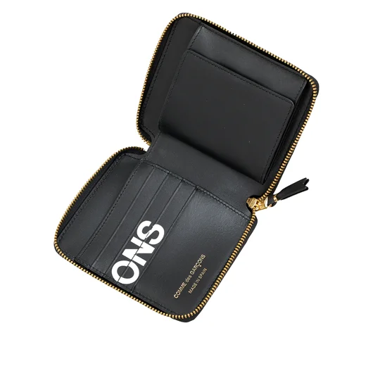 COMME DES GARCONS Wallet PORTAFOGLIO IN PELLE CON ZIP