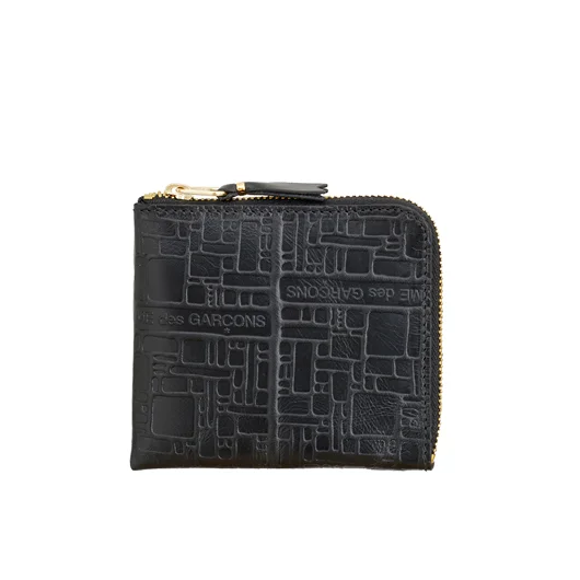 COMME DES GARCONS Wallet PORTAFOGLIO IN PELLE CON ZIP