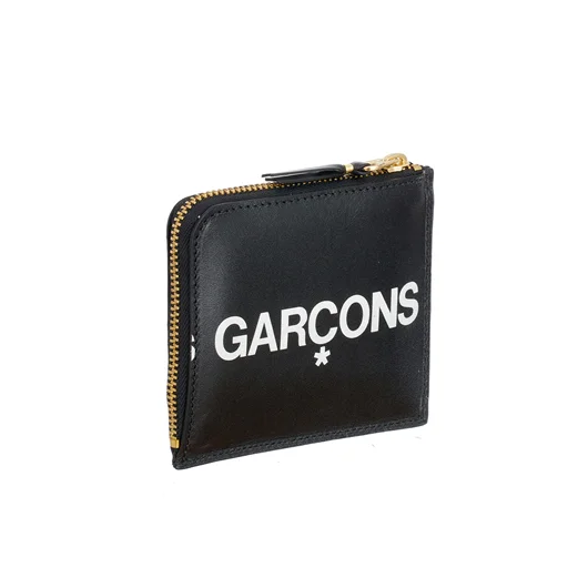 COMME DES GARCONS Wallet PORTAFOGLIO IN PELLE CON ZIP