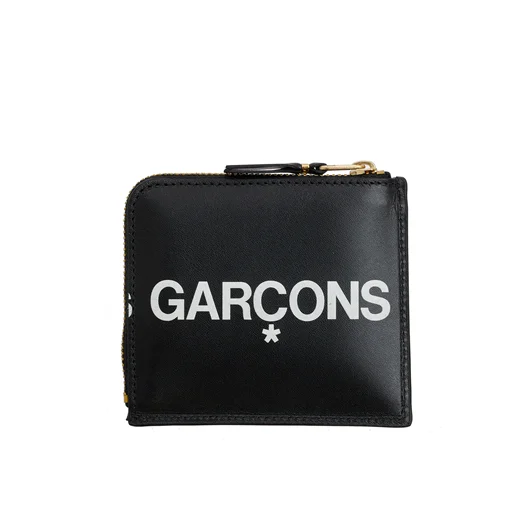 COMME DES GARCONS Wallet PORTAFOGLIO IN PELLE CON ZIP