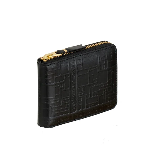 COMME DES GARCONS Wallet PORTAFOGLIO IN PELLE CON ZIP
