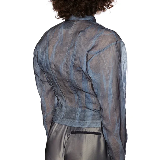 QUETSCHE_ CAMICIA BUSTIER IN ORGANZA