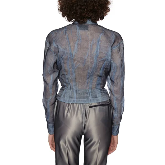 QUETSCHE_ CAMICIA BUSTIER IN ORGANZA
