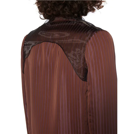 QUETSCHE_ GIACCA BLAZER CON INSERTO IN TULLE