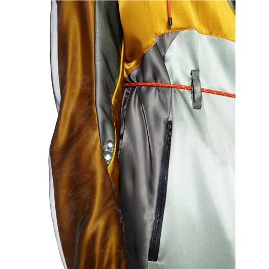 QUETSCHE_ SPOLVERINO LUNGO IN SETA CON INSERTI