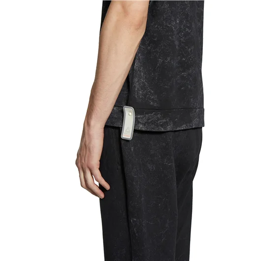 REEBOK GILET OVERSIZE CON CAPPUCCIO