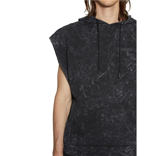 REEBOK GILET OVERSIZE CON CAPPUCCIO