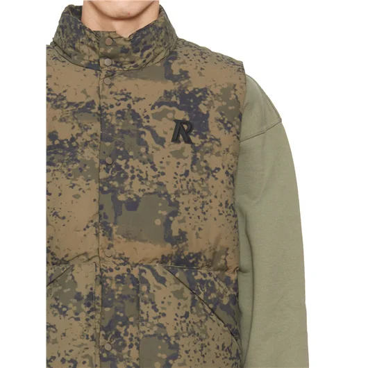 REPRESENT GILET IN NYLON IMBOTTITO