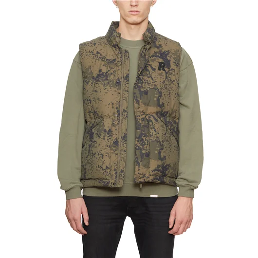 REPRESENT GILET IN NYLON IMBOTTITO