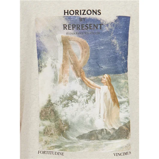 REPRESENT T-SHIRT IN COTONE HIGHER TRUTH