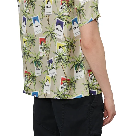 RHUDE CAMICIA IN SETA