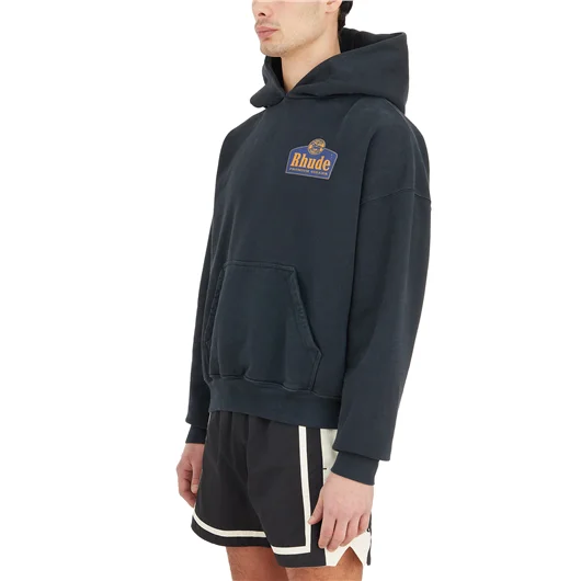 RHUDE FELPA CON CAPPUCCIO GRAND CRU