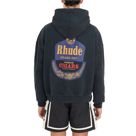 RHUDE FELPA CON CAPPUCCIO GRAND CRU