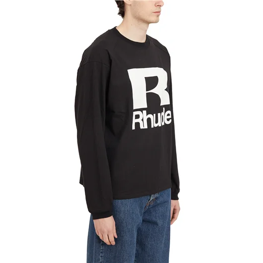 RHUDE T-SHIRT M/L PETROL