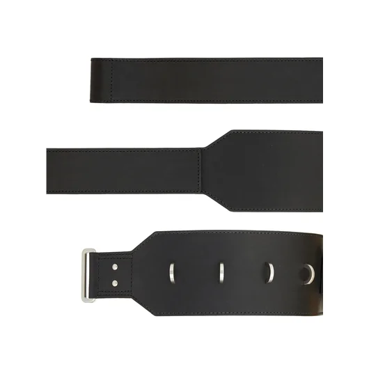 RICK OWENS CINTURA CARGO IN PELLE DI TORO