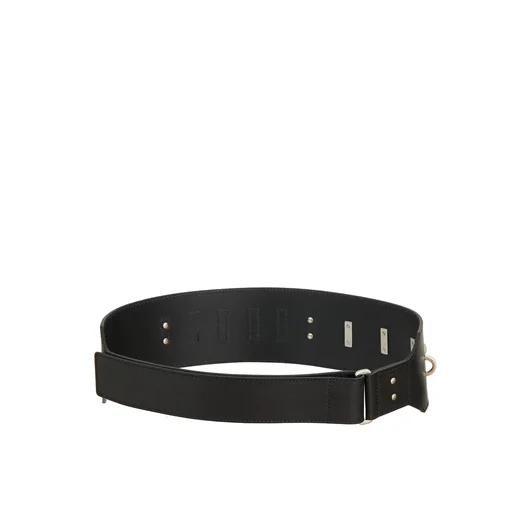 RICK OWENS CINTURA CARGO IN PELLE DI TORO