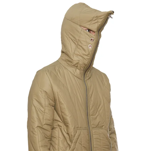 RICK OWENS DRKSHDW BOMBER IMBOTTITO CON CAPPUCCIO