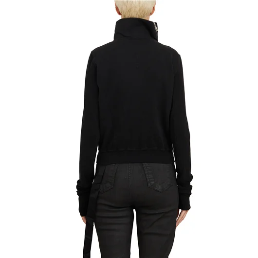 RICK OWENS DRKSHDW FELPA MOUNTAIN SWEAT BLACK