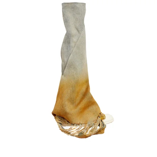 RICK OWENS DRKSHDW STIVALE IN DENIM FETISH