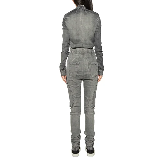 RICK OWENS DRKSHDW TUTA INTERA IN DENIM