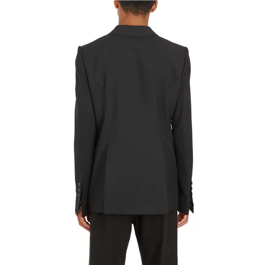 RICK OWENS GIACCA IN LANA JMF BLACK